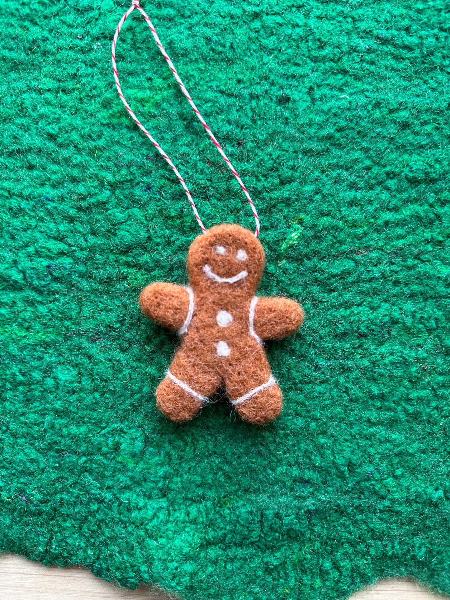 Gingerbread man ornament